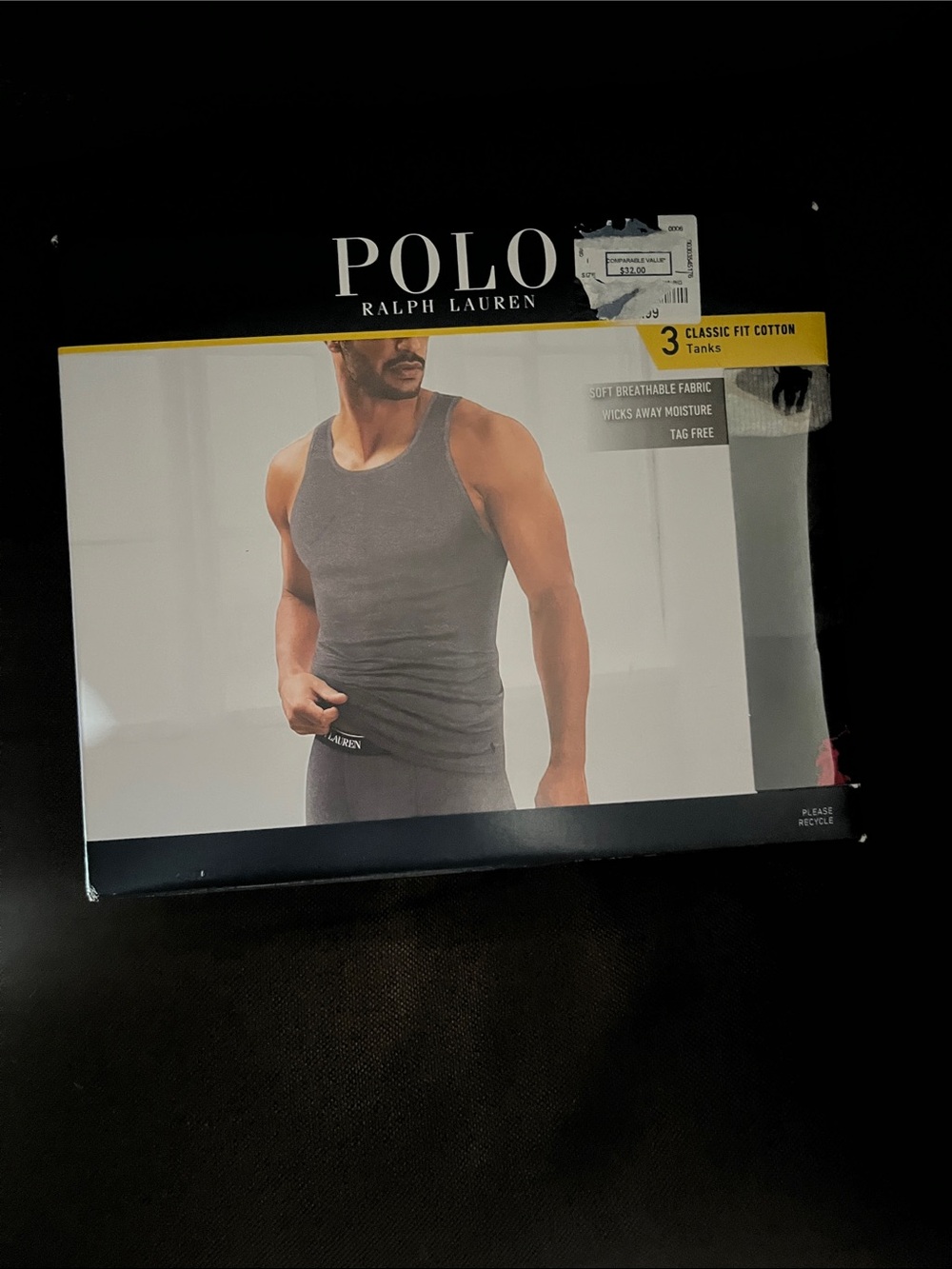 Polo 3 Classic fit cotton tanks